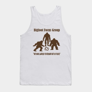 Bigfoot focus group Tank Top